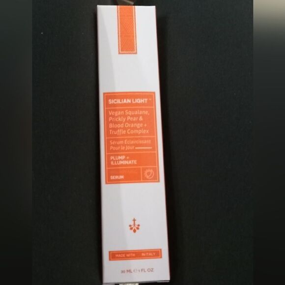 Sicilian Light Vegan Squalane Prickly Pear Blood Orange + Truffle Serum 1 Oz NWT - Picture 5 of 6